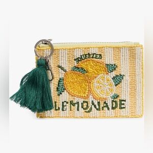 Sol Mer Lemonade Beaded Coin/Keychain Bag